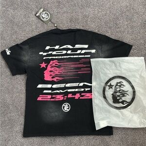 Black and Pink Graphic Men's Tee